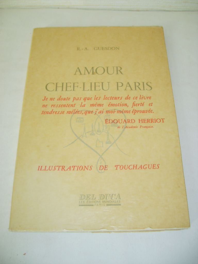 GUESDON (RAYMOND ALEXANDRE) - Amour, chef-lieu Paris.