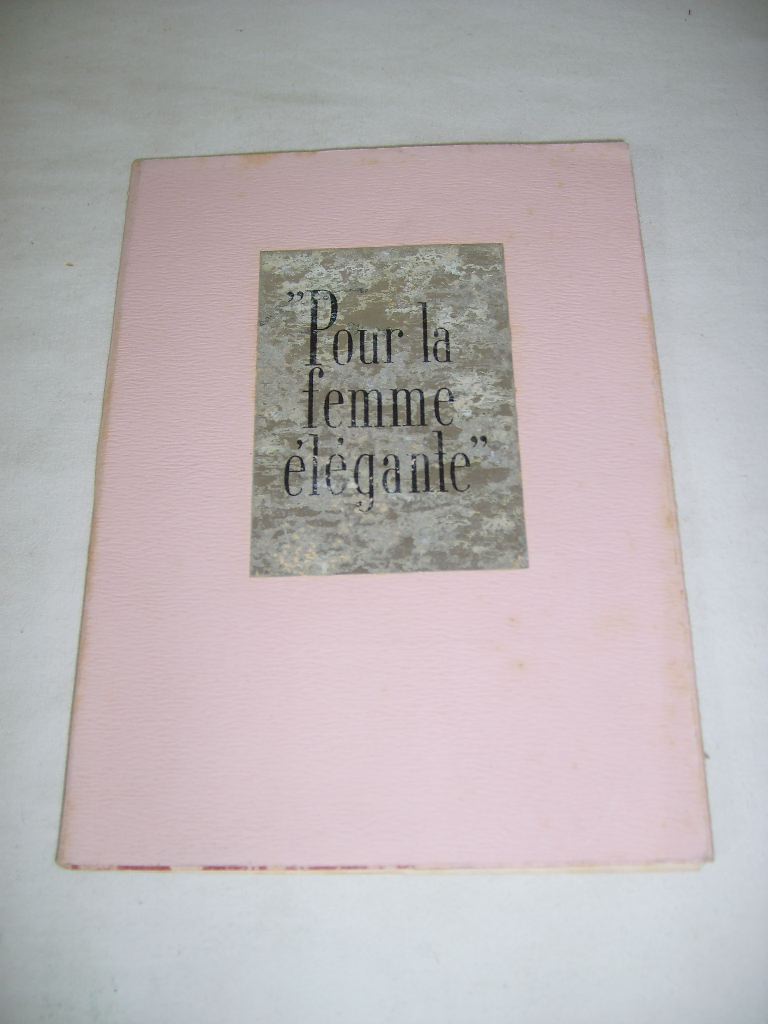 - Pour la femme lgante. (par quelques maisons du quartier de la Madeleine  Paris).