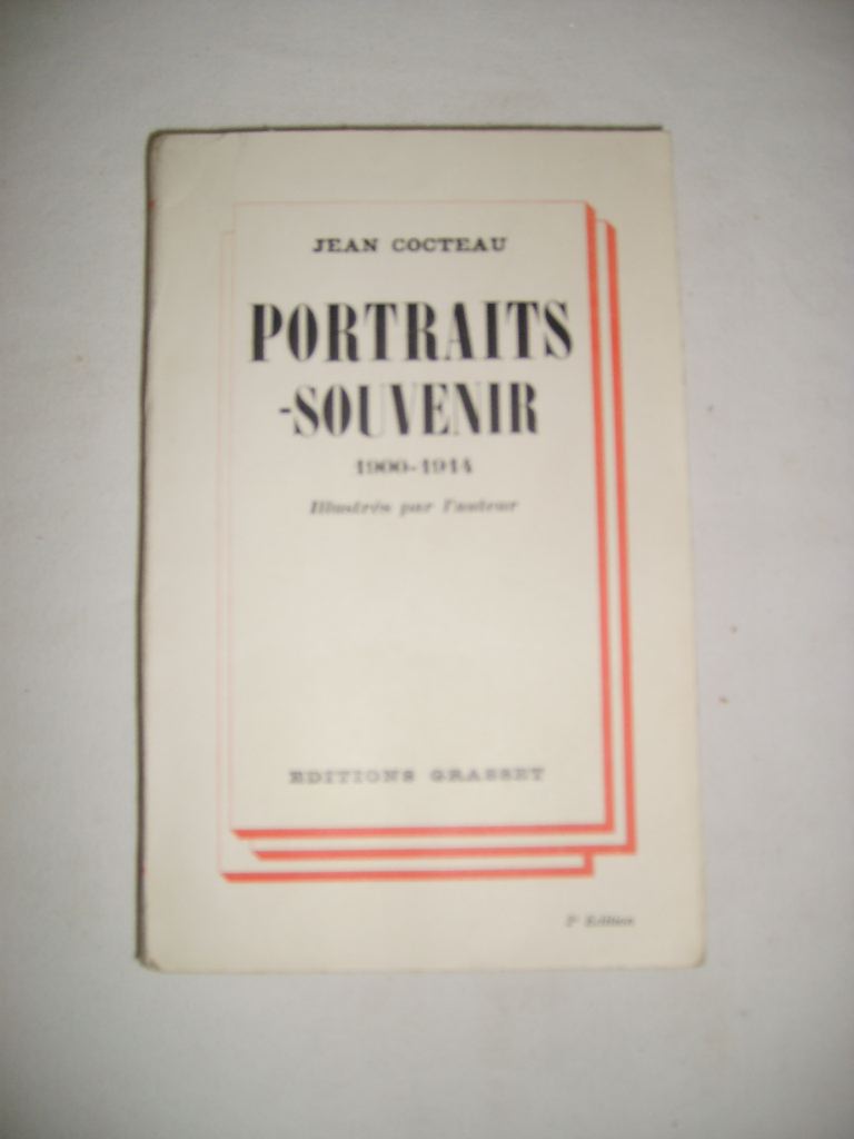 COCTEAU (JEAN) - Portraits-souvenir 1900-1914. Illustrs par l'auteur.