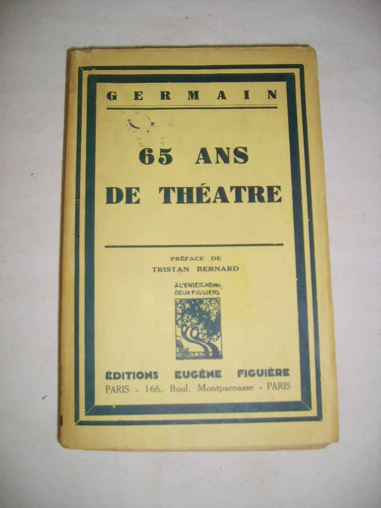 GERMAIN - 65 ans de thtre.