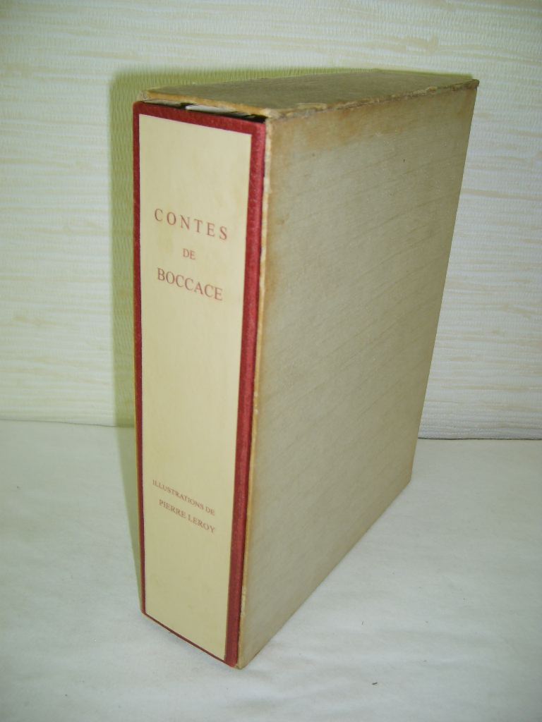 BOCCACE - Contes de BOCCACE choisis et orns de cinquante-quatre illustrations par Pierre LEROY.