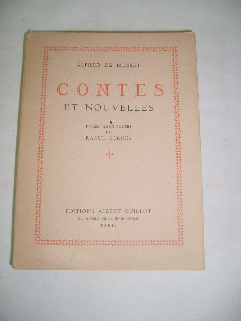 MUSSET (ALFRED DE) - Contes et nouvelles.