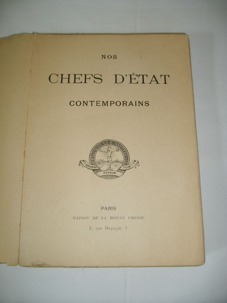 [Collectif] - Nos chefs d'tat contemporains.