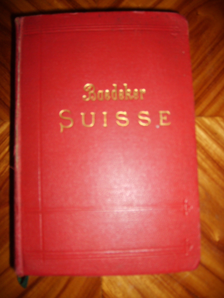 BAEDEKER (K.) - La Suisse et les parties limitrophes de la Savoie et de l'Italie. Manuel du voyageur.