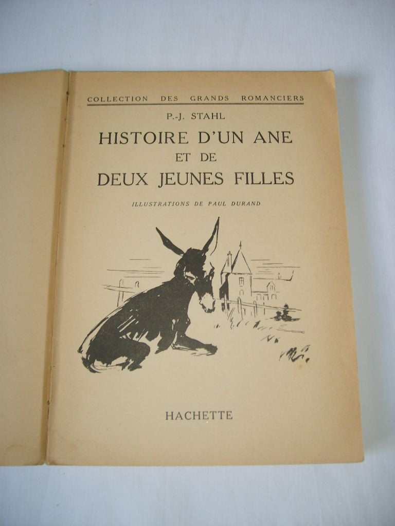 STAHL (P.J. Hetzel dit P.J.) - Histoire d'un ne et de deux jeunes filles.