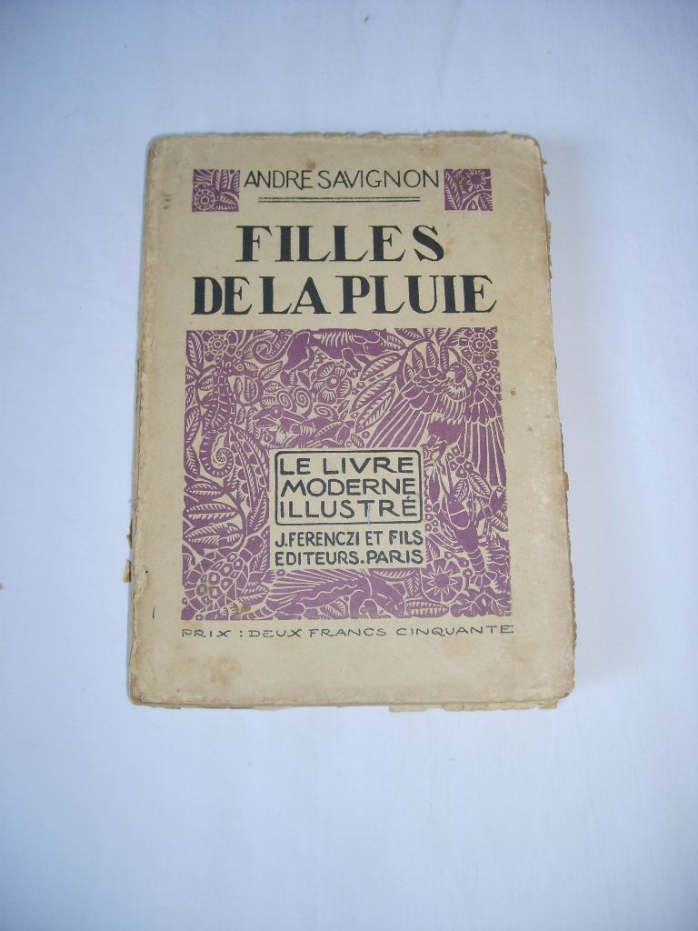 SAVIGNON (Andr) - Filles de la pluie. Scnes de la vie ouessantine.