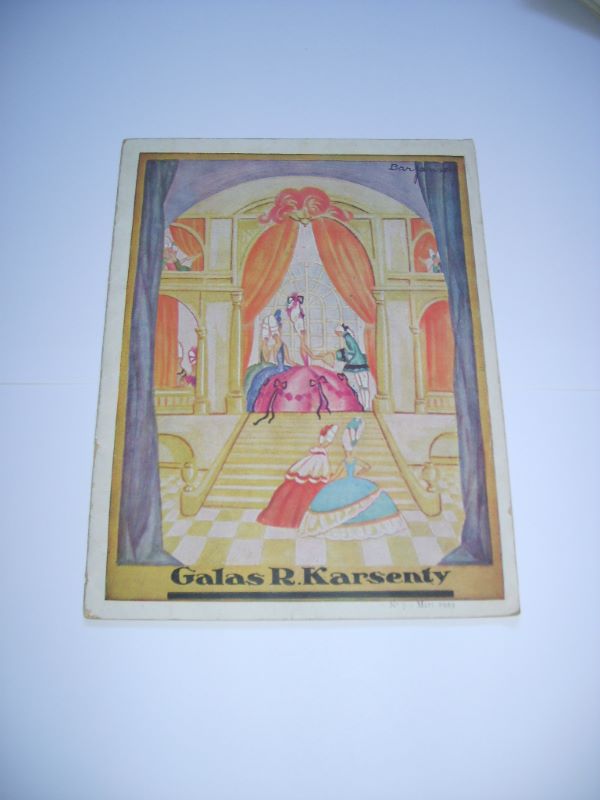 NATANSON (Jacques) - Je t'attendais. Pice en 3 actes et 4 tableaux. Programme des galas R. Karsenty.