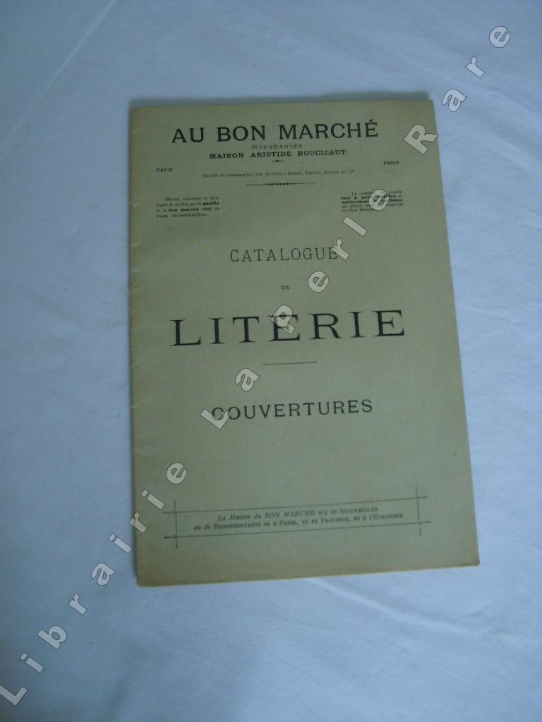  - Au Bon March. Catalogue de literie - Couvertures.