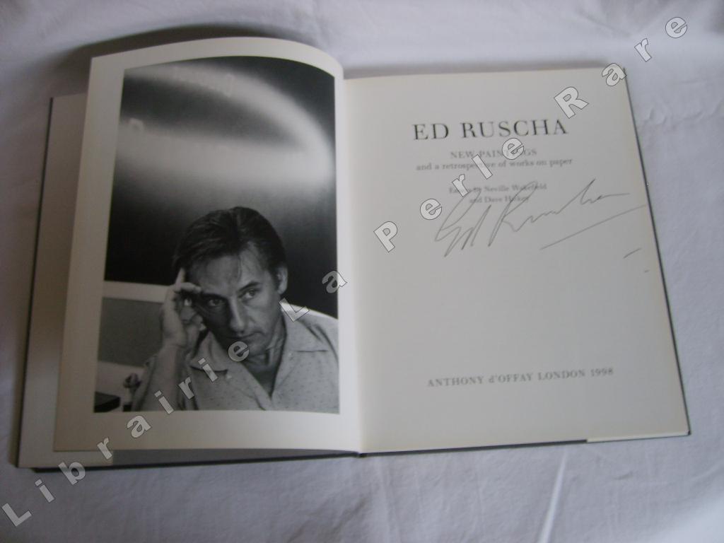 WAKEFIELD (Neville) & HICKEY (Dave) - ED RUSCHA. New paintings and a retrospective of works on paper.