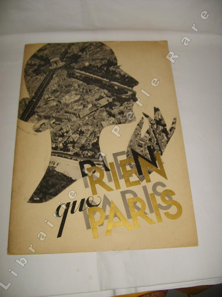  - Aux Galeries Lafayette. Rien que Paris. Catalogue septembre 1933.