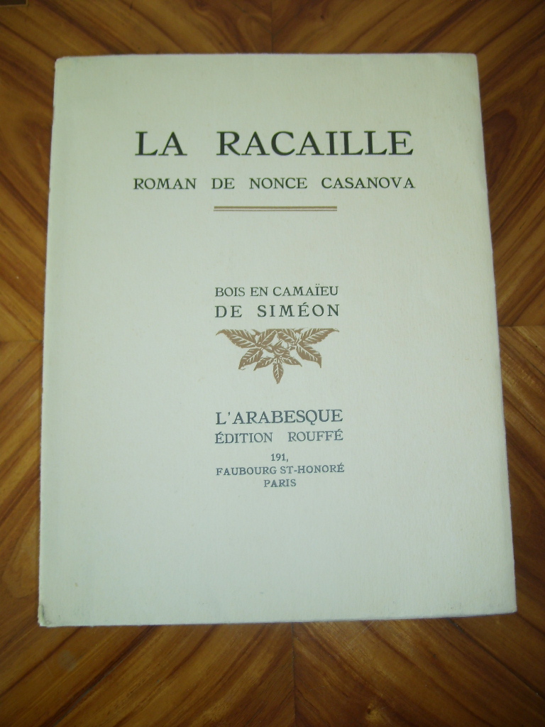 CASANOVA (NONCE) - La racaille.