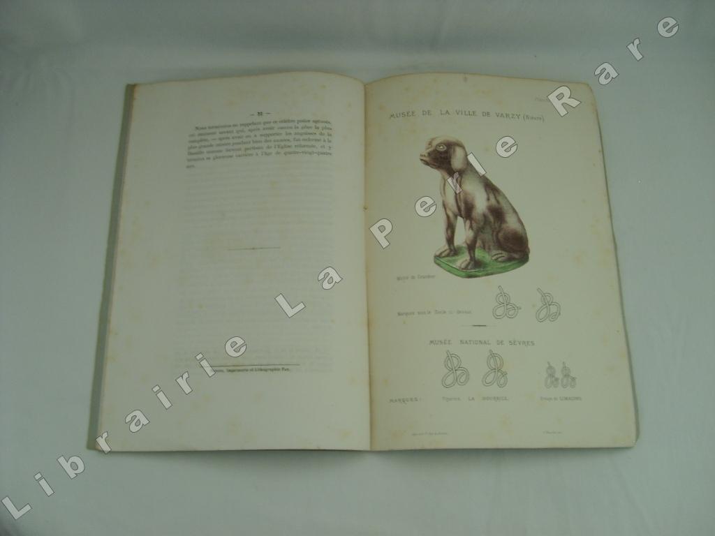 GRASSET an (Auguste) - Cramique. Notice tablissant que la marque BB ne peut tre attribue  Bernard Palissy, celbre potier agnois.