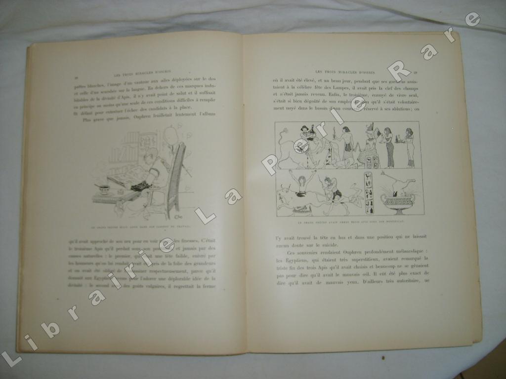 NORMAND (Charles) - Contes antiques. Les trois miracles d'Osiris - L'hritage du cousin Agathias - Le triomphe de Bibulus.