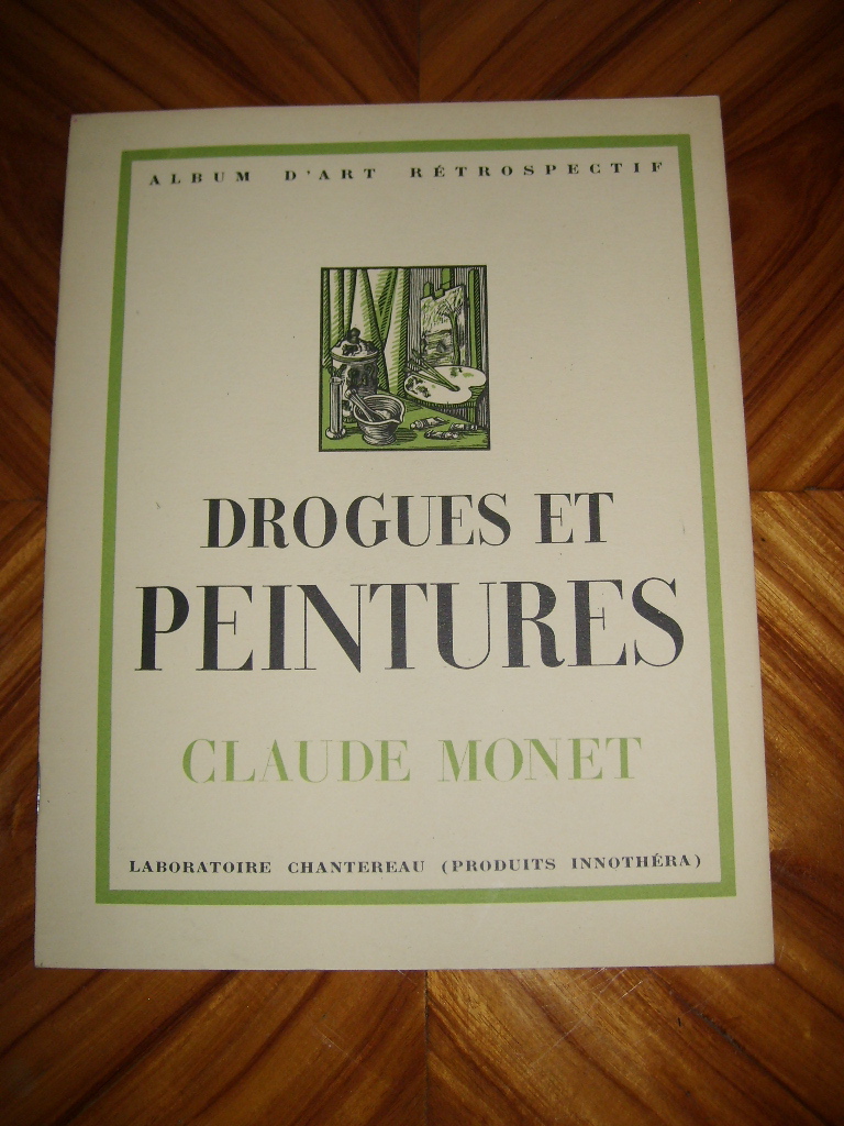 FOUGERAT (EMMANUEL) - Claude MONET. Drogues et peintures. Album d'art rtrospectif.