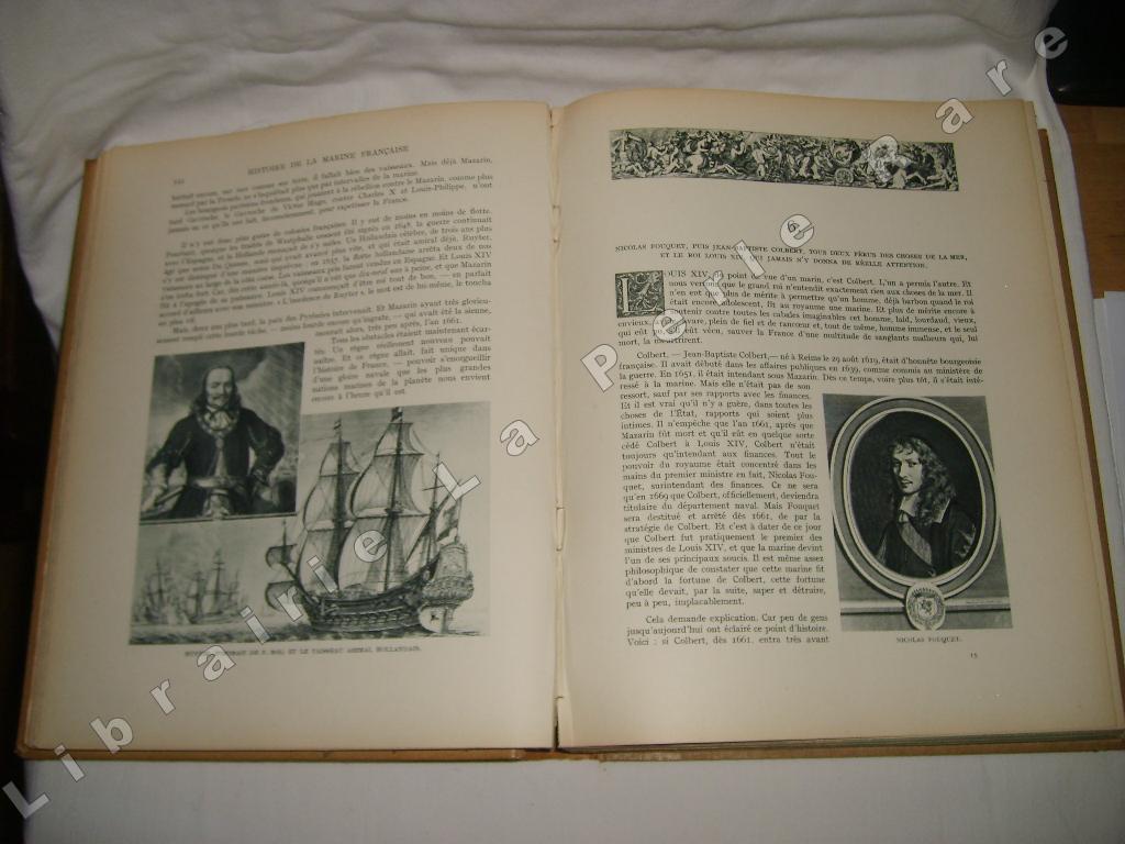 FARRERE (Claude) - Histoire de la marine franaise.