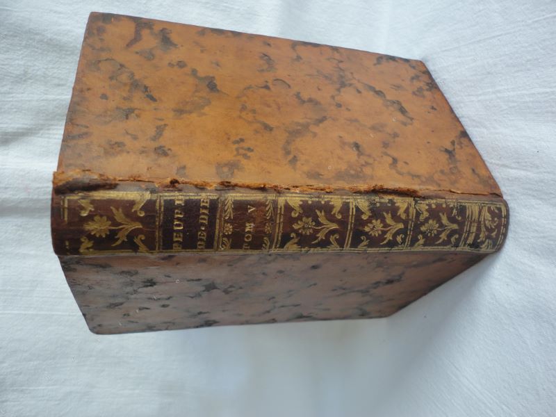 BERRUYER (Isaac-Joseph) - Histoire du peuple de Dieu, depuis son origine jusqu' la naissance du messie, tire des seuls livres saints, ou le texte sacr des livres de l'ancien testament, rduit en un corps d'histoire. Quatrime ge, tome V seul.