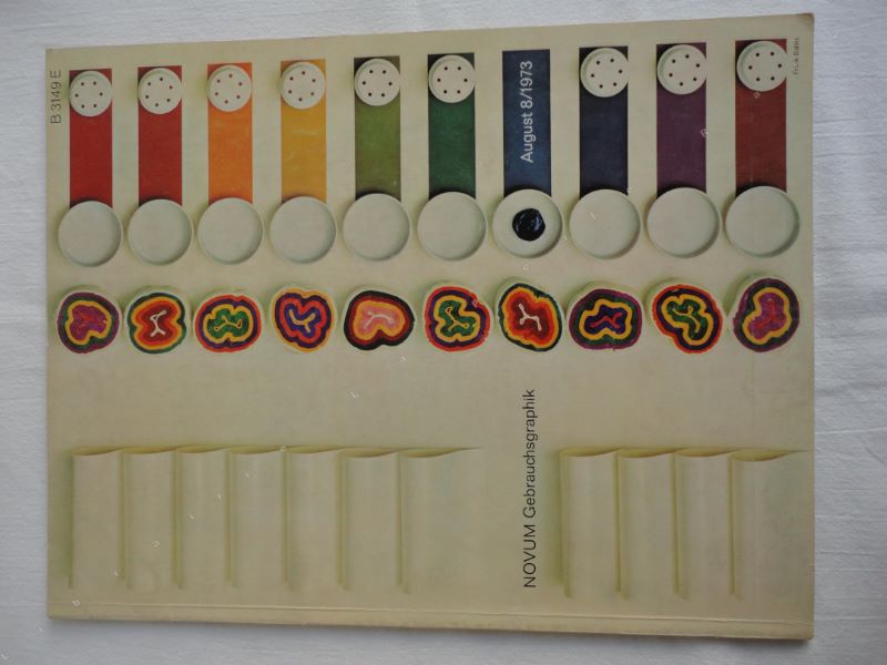  - NOVUM GEBRAUCHSGRAPHIK Vierundvierzigster Jahrgang 8/1973.
