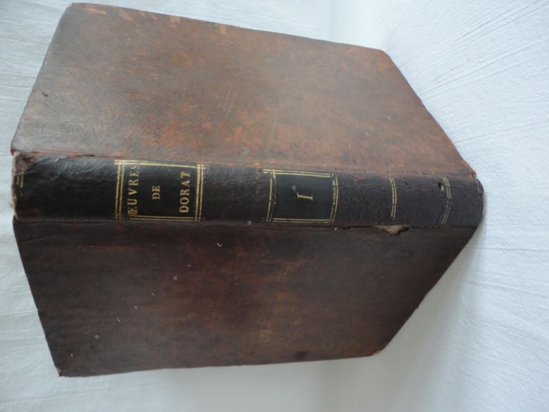 DORAT (Claude-Joseph) - Lettres en vers, et oeuvres mles de M. Dorat, recueillies par lui-mme. Tome 1 seul de ses oeuvres.