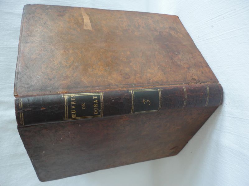 DORAT (Claude-Joseph) - La dclamation thtrale, pome didactique en quatre chants, prcd et suivi de quelques morceaux de prose. Tome 3 seul de ses oeuvres.
