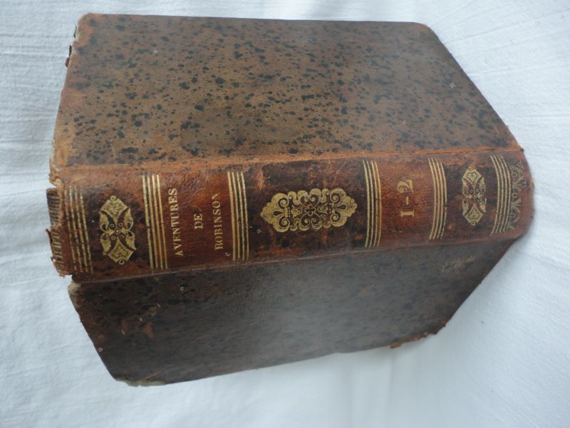 [DEFOE (Daniel)] - Robinson Cruso. Tomes 1 et 2 seuls.