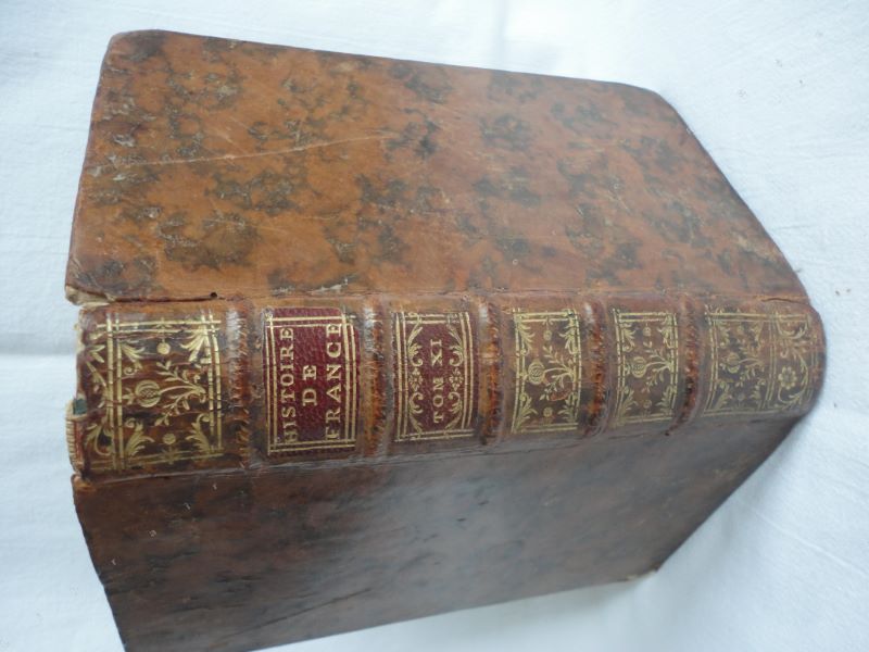 VILLARET (Claude) - Histoire de France depuis l'tablissement de la monarchie jusqu'au rgne de Louis XIV. Tome XI seul.