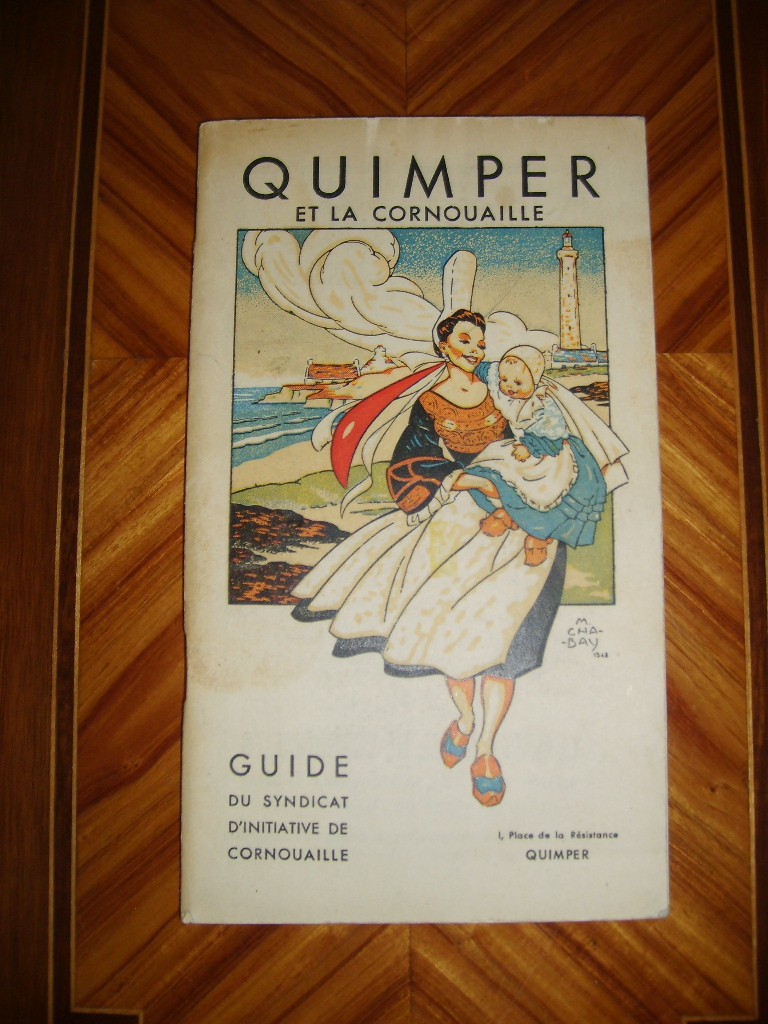  - Quimper et la Cornouaille. Guide du syndicat d'initiative de la Cornouaille.