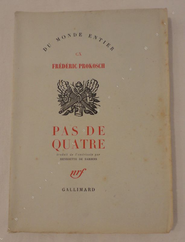 PROKOSCH (Frdric) - Pas de quatre.