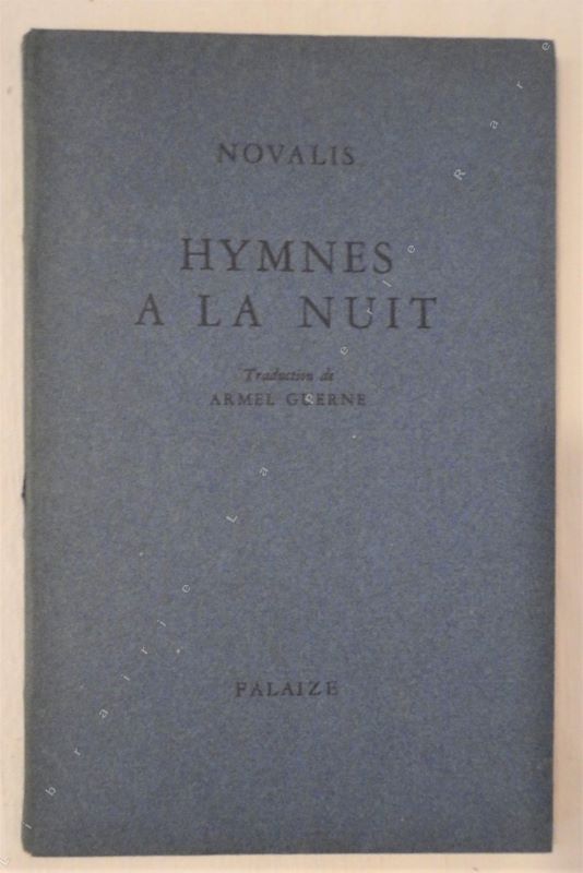 NOVALIS - Hymnes  la nuit.