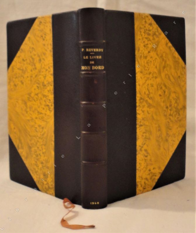 REVERDY (Pierre) - Le livre de mon bord. Notes 1930-1936.