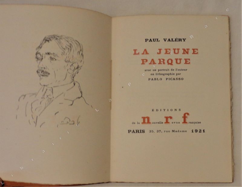 VALERY (Paul) - La jeune Parque.