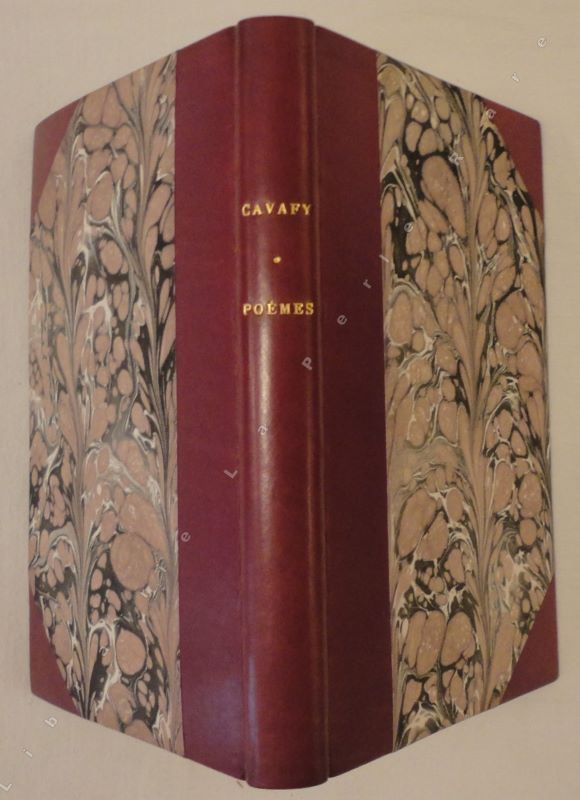 YOURCENAR (Marguerite) - Prsentation critique de Constantin Cavafy 1863-1933. Suivie d'une traduction intgrale de ses pomes par Marguerite Yourcenar et Constantin Dimaras.