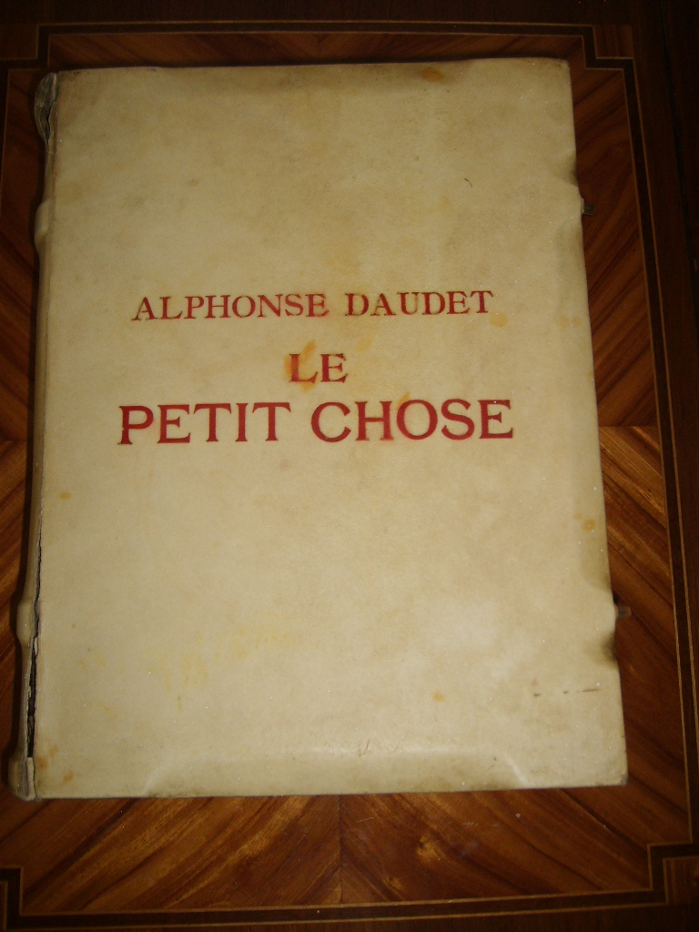 DAUDET (ALPHONSE) - Le petit chose.