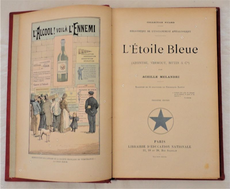 MELANDRI (Achille). - L'toile bleue (Absinthe, Vermout, Bitter & Cie).