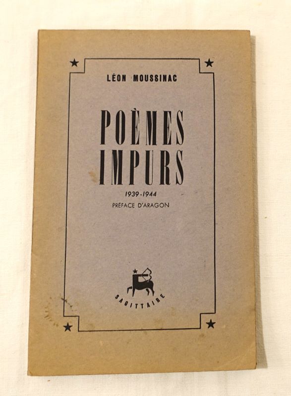 MOUSSINAC (Lon). - Pomes impurs. 1939-1944.