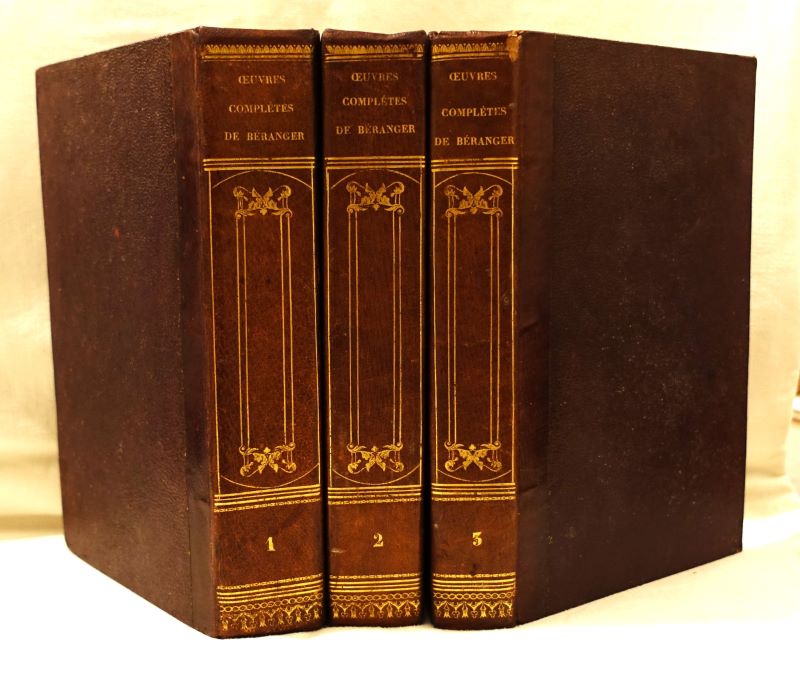 BERANGER (Pierre-Jean de). - Oeuvres compltes. Edition illustre par Grandville et Raffet.
