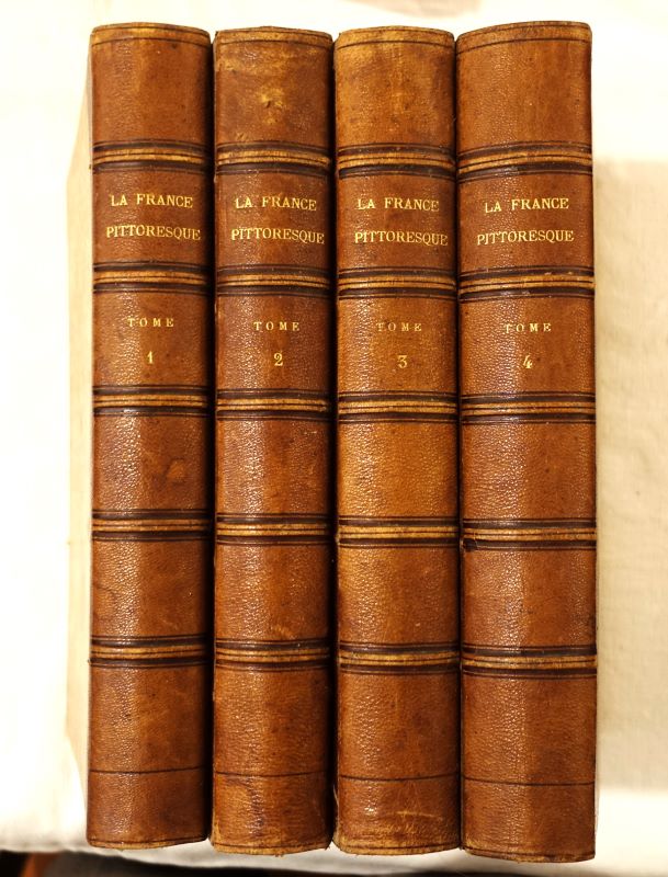 Par une socit de Gographes, d'Ingnieurs, de Bibliothcaires, d'Archivistes, de Professeurs et d'Instituteurs Franais. - La France Pittoresque. [complet en 4 volumes].
