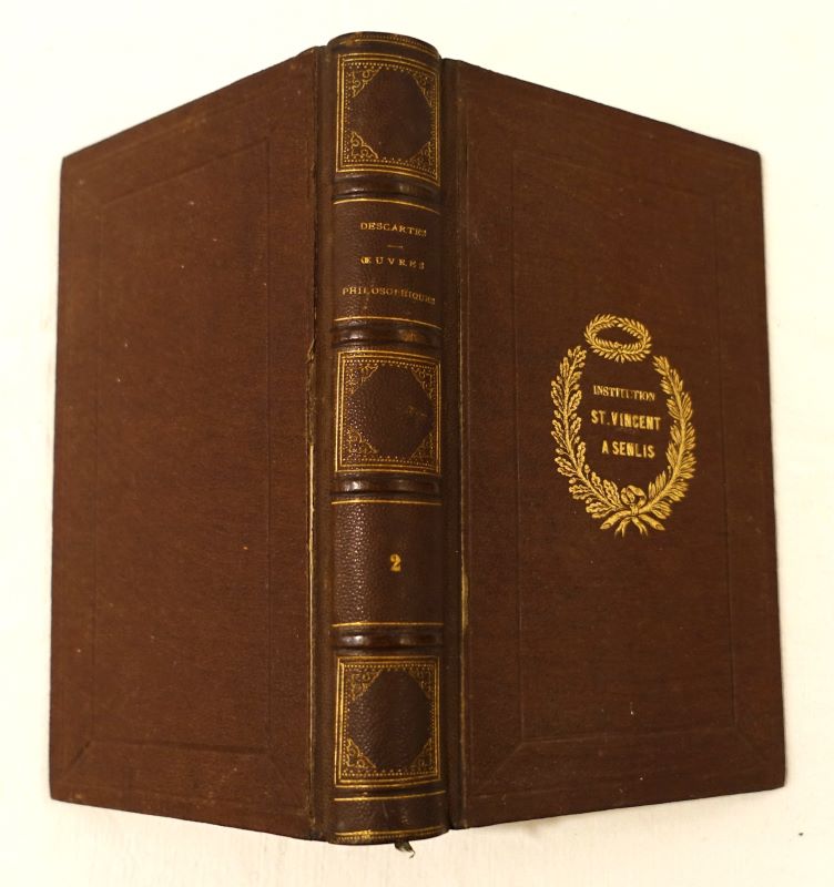DESCARTES (Ren). - Oeuvres philosophiques. Tome II seul.
