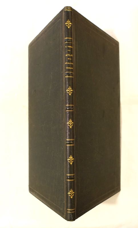 THIERS (Adolphe). - Atlas pour servir  l'intelligence des campagnes de la Rvolution franaise de M. Thiers;