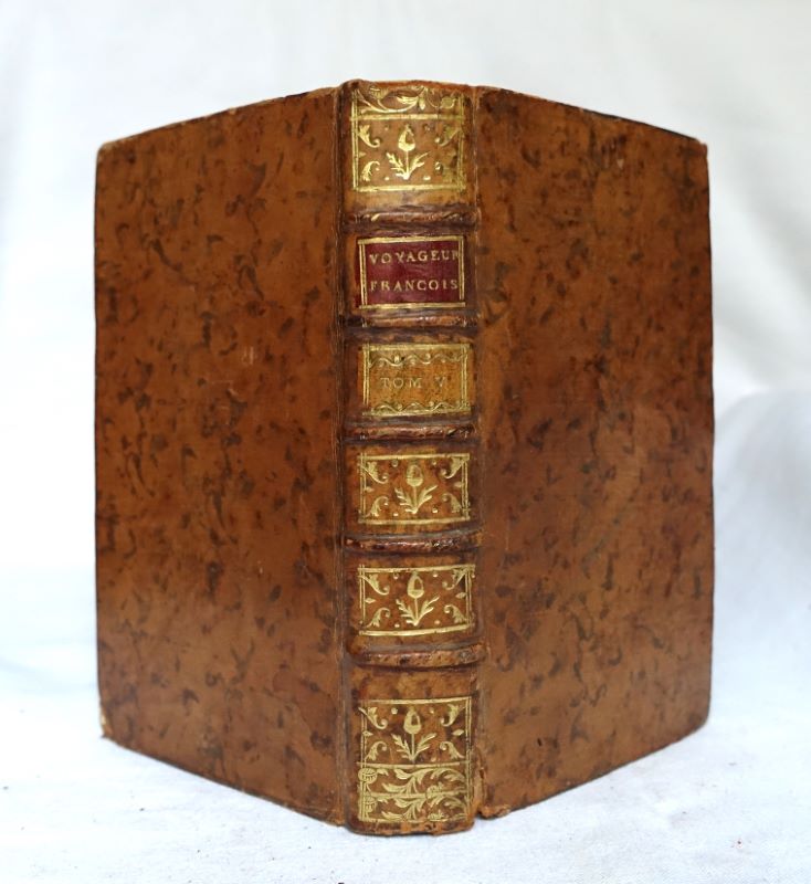 DELAPORTE (Joseph de (abb)) - Le voyageur franois, ou la connaissance de l'ancien et du nouveau monde.Tome 5 seul.