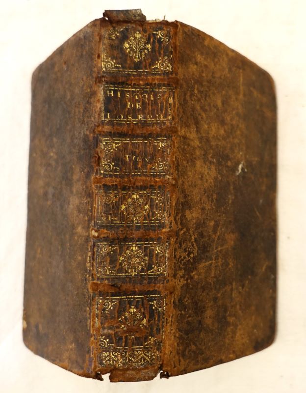 FLAVIUS JOSEPHE (Joseph Ben Matthias dit). - Histoire de la guerre des juifs contre les romains. Rponse  Appion martyre des Machabes par Flavius Joseph. Et sa vie crite par luy-mesme. [Tome 5 seul].