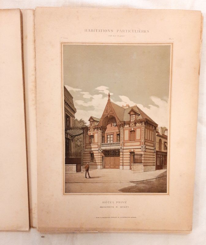 PLANAT (Paul). - Habitations particulires - Premire srie - Htels privs.