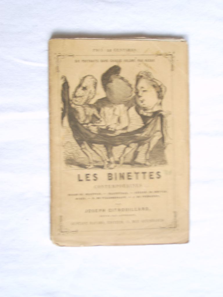 CITROUILLARD (JOSEPH) - Les binettes contemporaines, revues par COMMERSON pour faire concurrence  celles d'Eugne (de Mirecourt - Vosges).