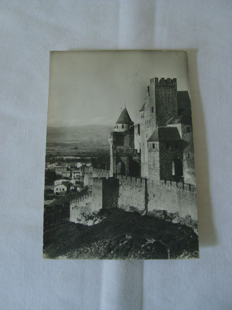  - CARCASSONNE (Aude). La cit (Ve - XIIIe sicle). Dfenses de la Porte d'Aude.