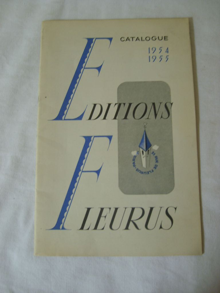  - Editions FLEURUS. Catalogue 1954-1955.