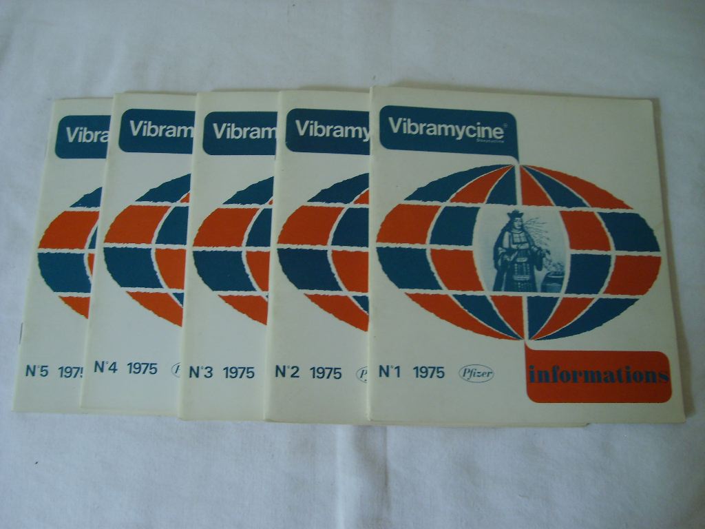 PFIZER - Vibramycine. Informations. 1975, N 1  5.