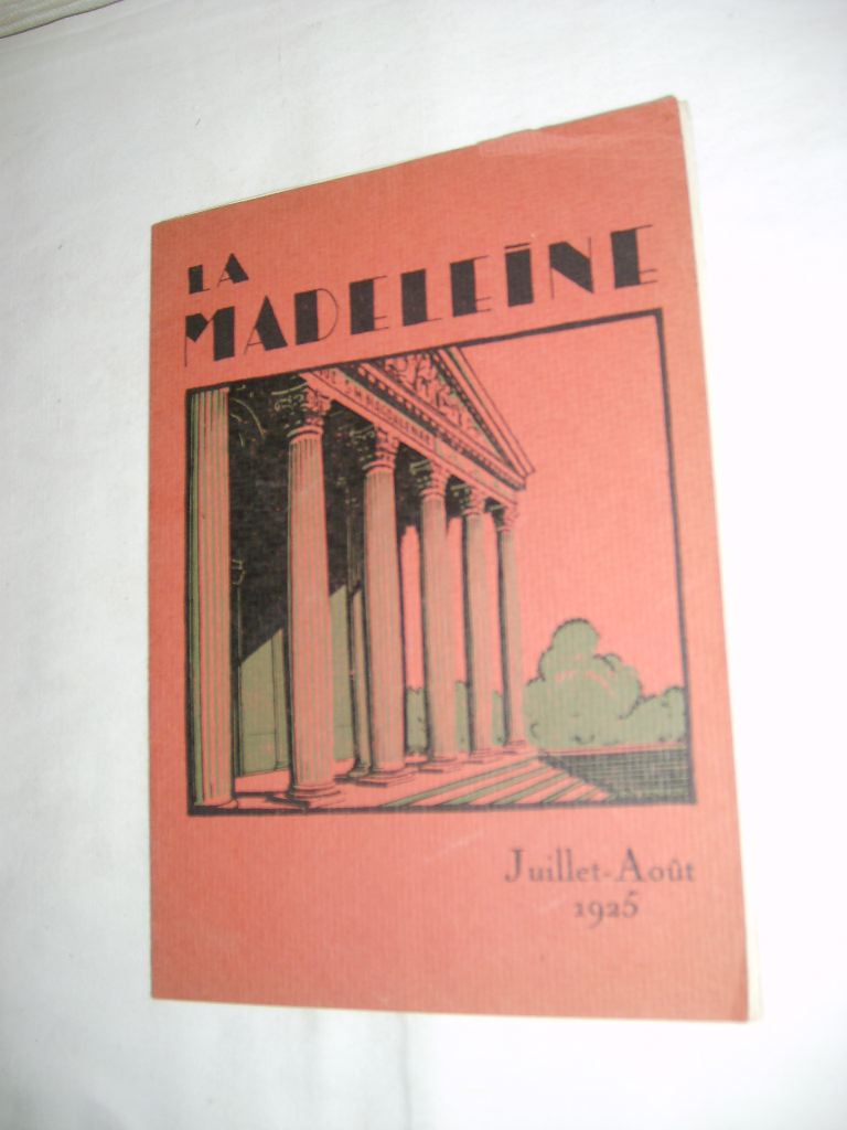  - La Madeleine. Juillet-aot 1925. N5.