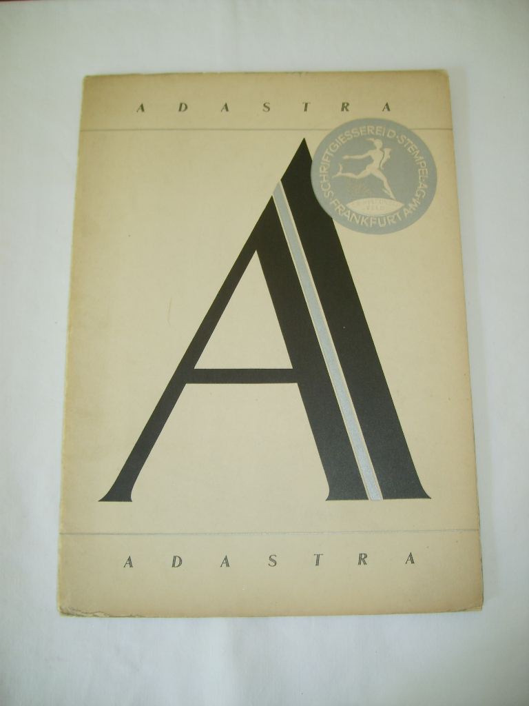  - ADASTRA. Fonderie STEMPEL.