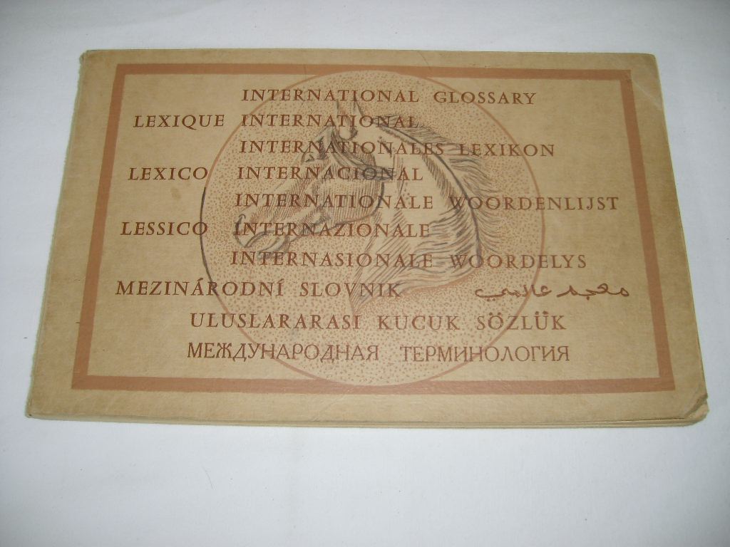  - International Glossary - Lexique International.