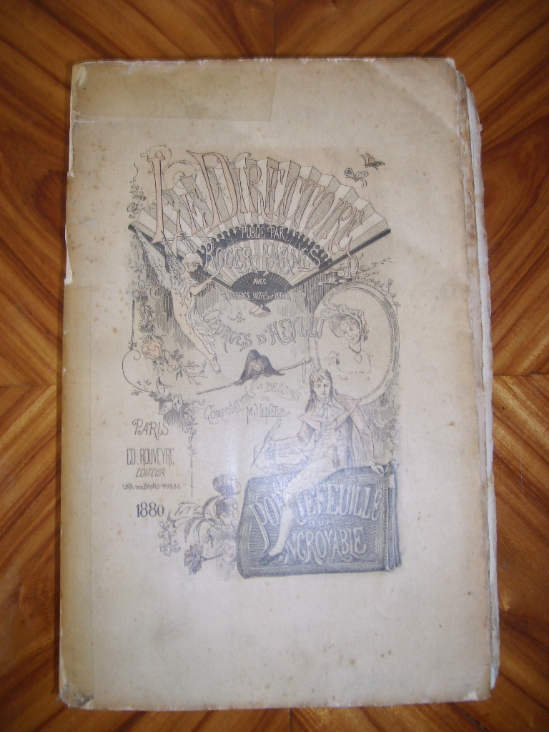 PARNES (Roger de) - Le Directoire. Portefeuille d'un incroyable.